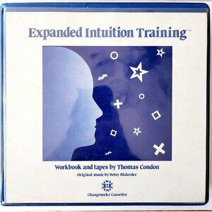 1987 Expanded Intuition Training Audiobook Cassette w/ Book Box Set Condon E31